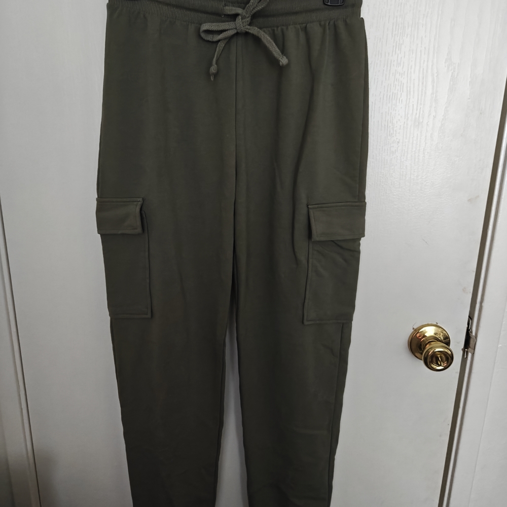 Men's Olive Cargo Pants
